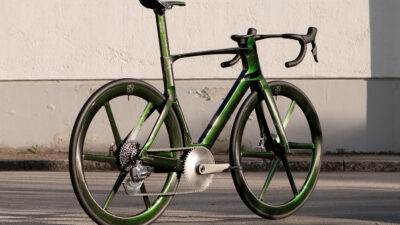 Dangerholm takes to the road w/ custom Scott Foil RC Liquid