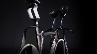 Fork Scallops, Split Post, Swoopy Bars make a Wilder & Faster Hope x Lotus HB.T Track Bike!