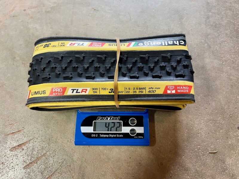 Challenge Tire Red SE TLR 38mm limus weight