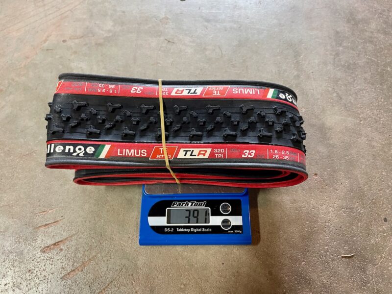 Challenge Tire Red SE TLR limus weight