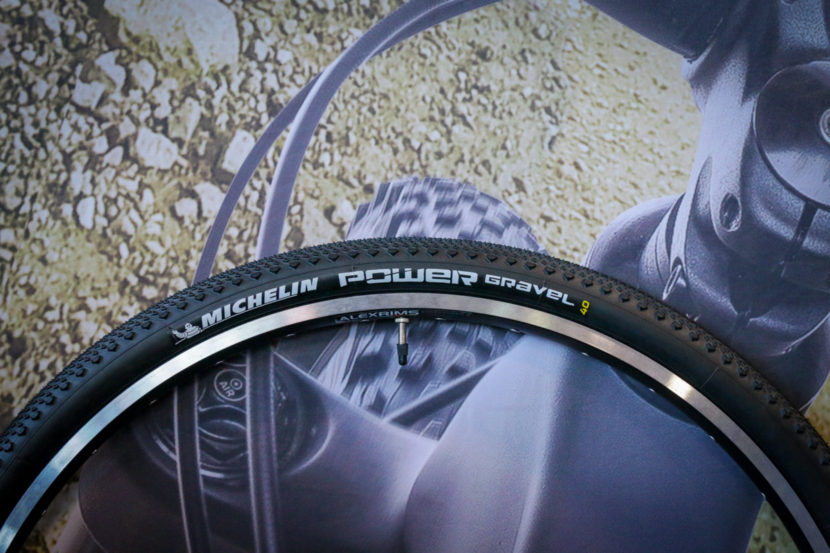 FB18: Michelin adds Power Gravel tire now, F/R specific Wild Enduro later