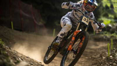 Rachel Atherton to Race Leogang – Interview, Bike Check & POV of Lenzerheide Finals